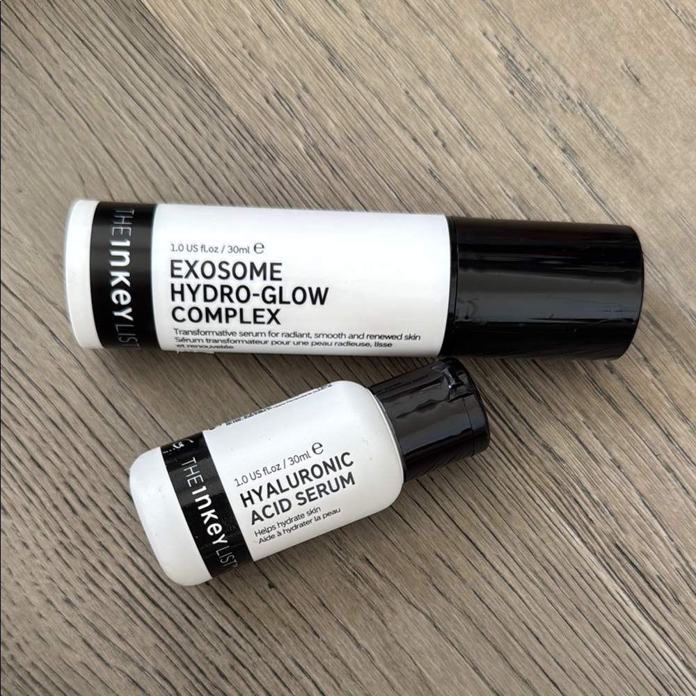 🆕 The Inkey List Exosome Hydro-Glow Complex & Hyaluronic Acid Serum Set